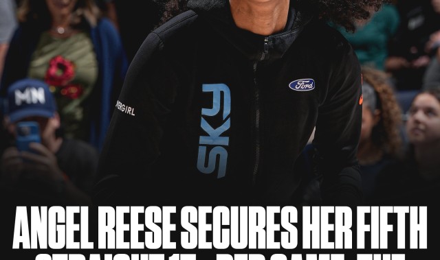 里斯连续5场15+篮板历史首人，15+15+5场次已经历史第五多