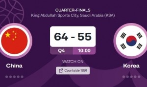 开云体育-前3节中国男篮和韩国男篮罚球11比24 韩国第3节17罚15中