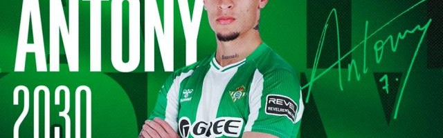 开云官网-官方：安东尼加盟贝蒂斯，签约至2030年